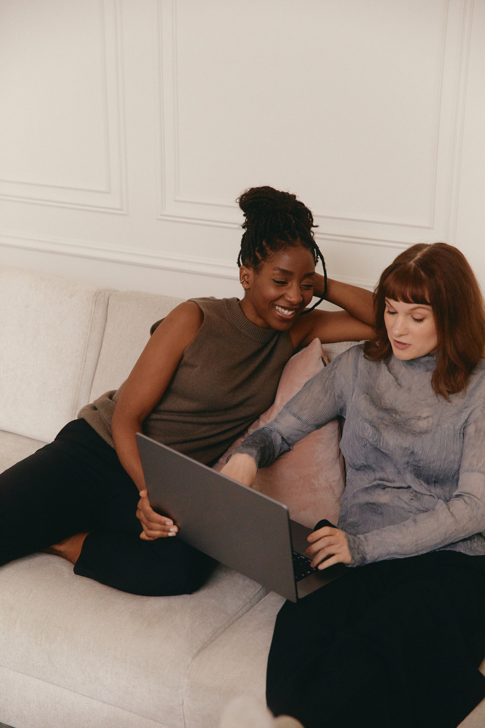 Investors reviewing a property together