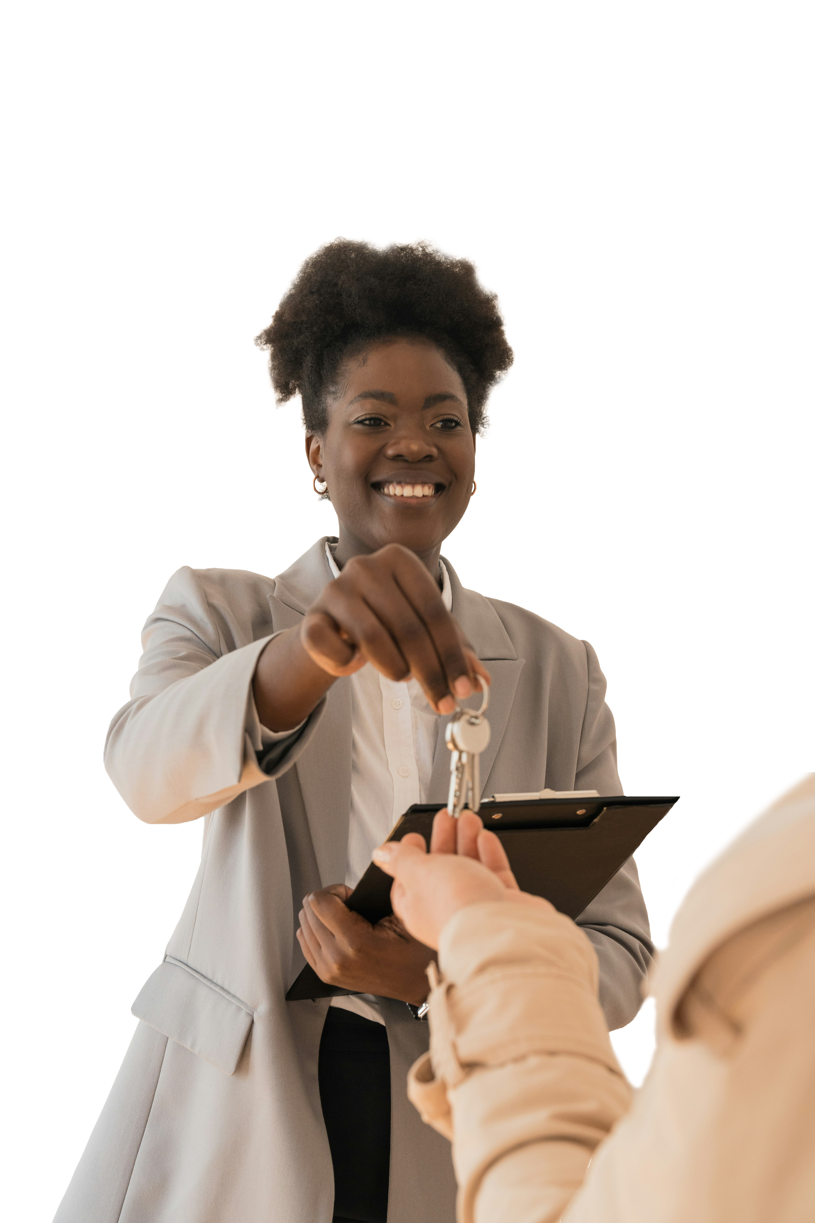Real estate investor reviewing a property listing